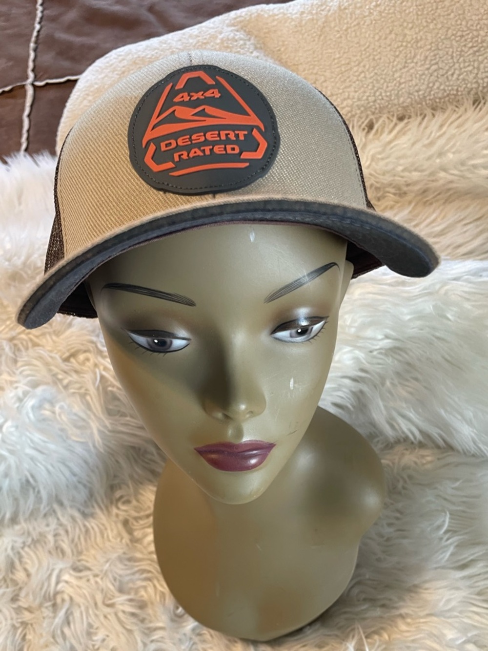 Jeep “4x4 Desert Rated” NWT Unisex Mesh Cap By Fiat Chrysler Automobiles - Picture 3 of 11